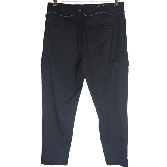 Scotch and Soda Twilt Tappered Fit Trousers Black - Size 31 x 32 - Picture 2 of 5